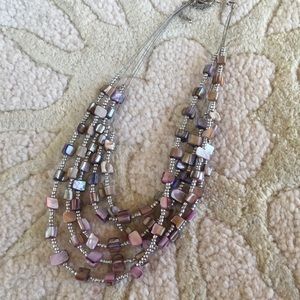 Abalone Multi strand necklace